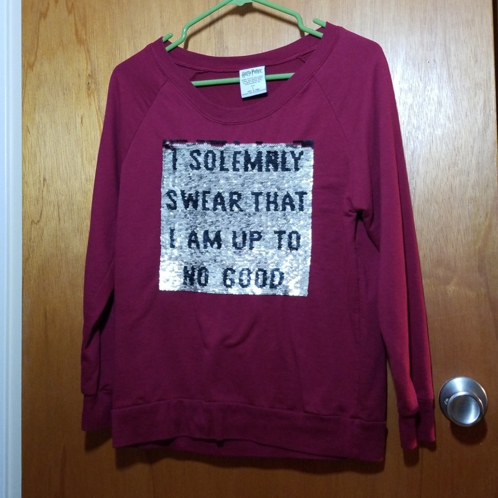 Reverse Sequin Harry Potter Sweater
